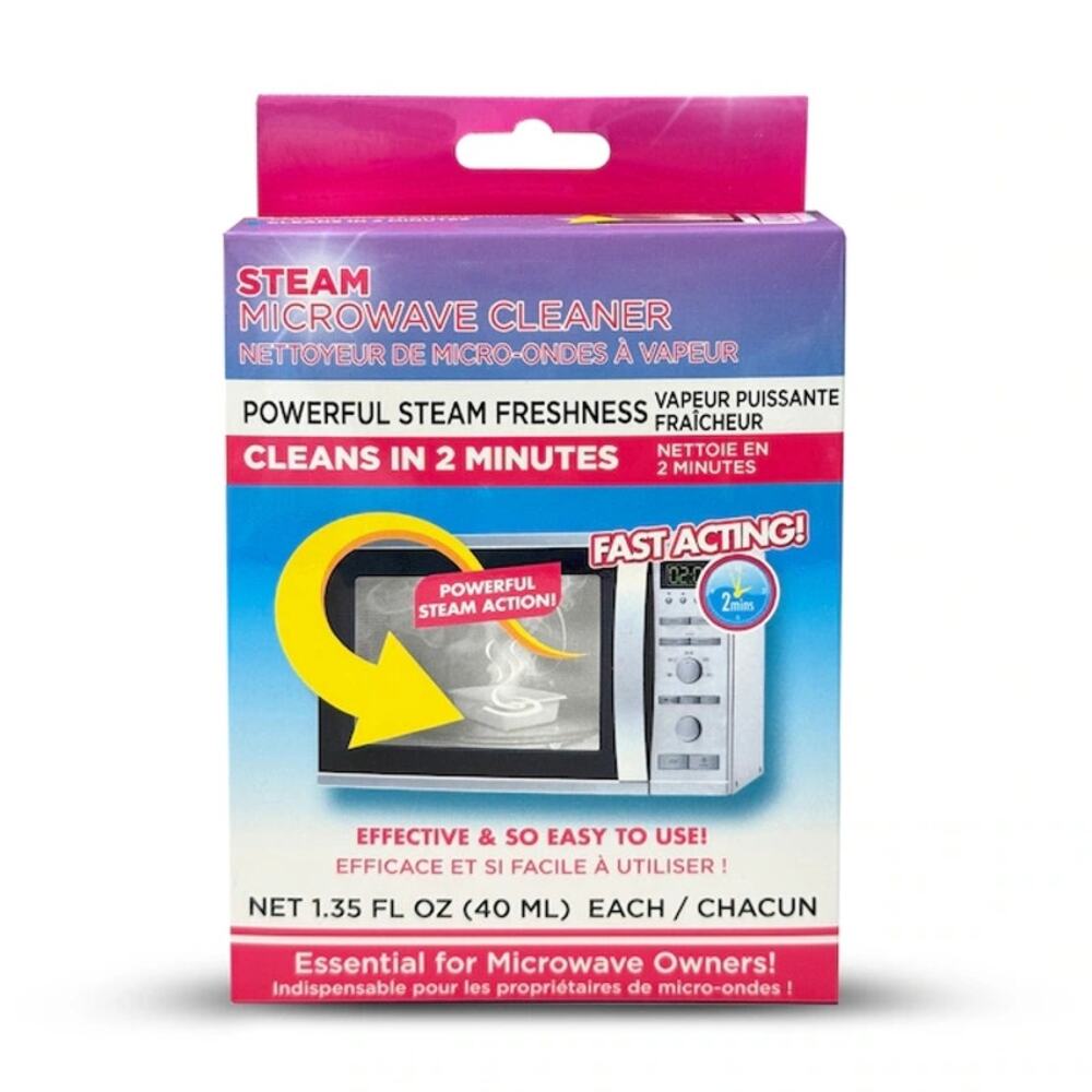Microwave Steam Cleaner For Quick And Effortless Cleaning 2‎ Pk